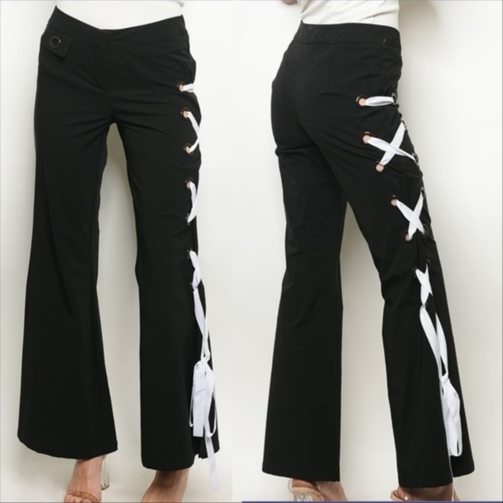 BLACK PANTS - Picture 1 of 2